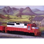 BACHMANN DCC EQUIPPED EMD GP40 WESTERN MARYLAND Diesel Locomotive